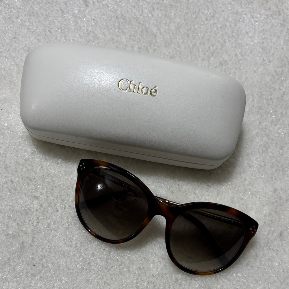 Chloe Tortoiseshell Sunglasses